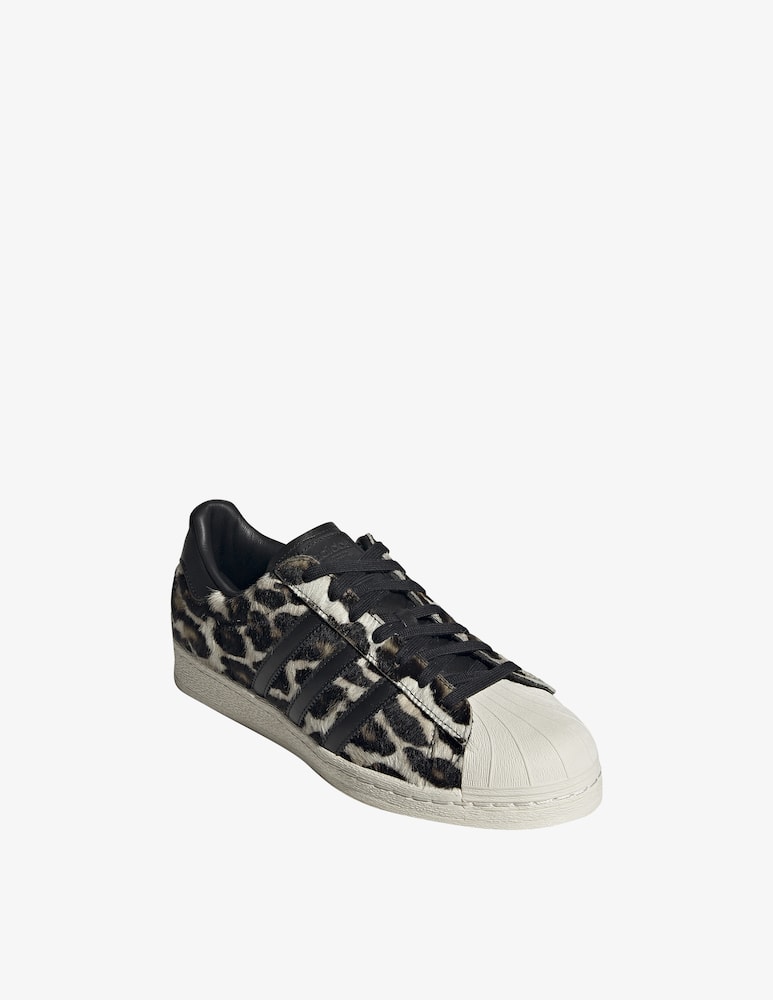 rinascente Adidas Originals Superstar with animalier detail sneakers - white