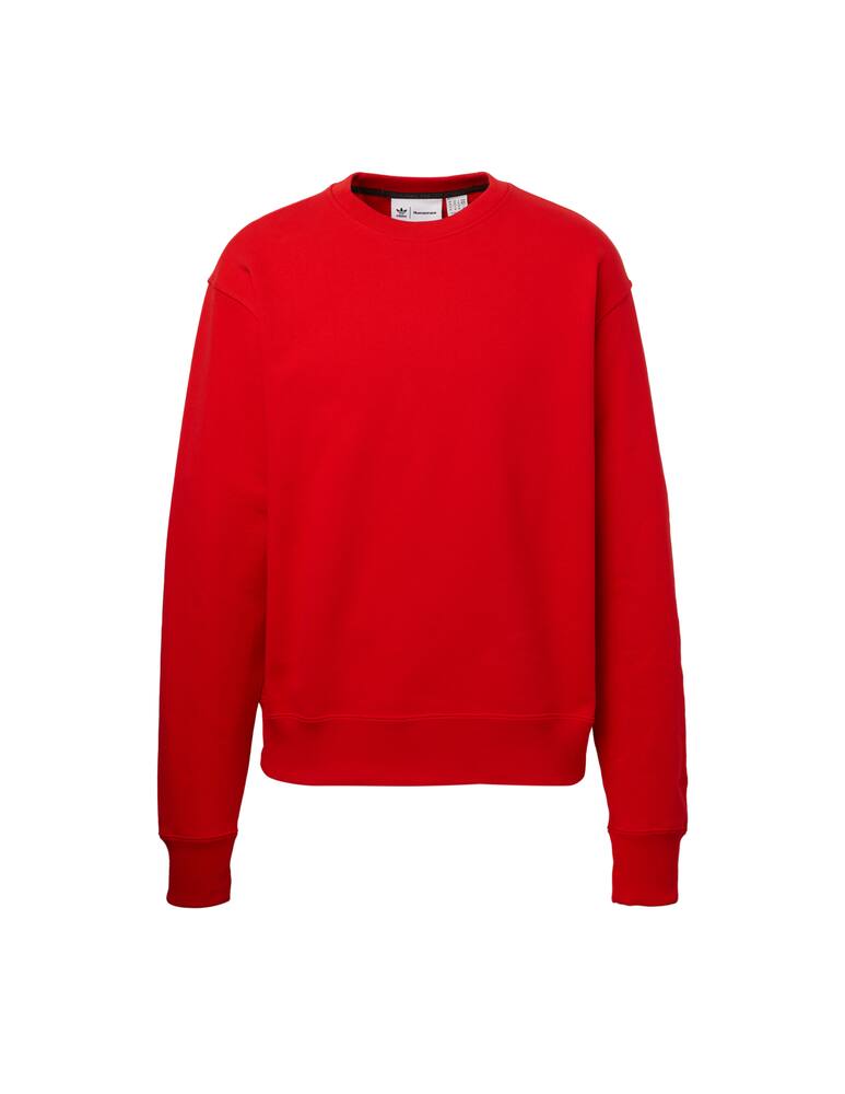 rinascente Adidas Originals Pharrel williams roundneck sweatshirt - red