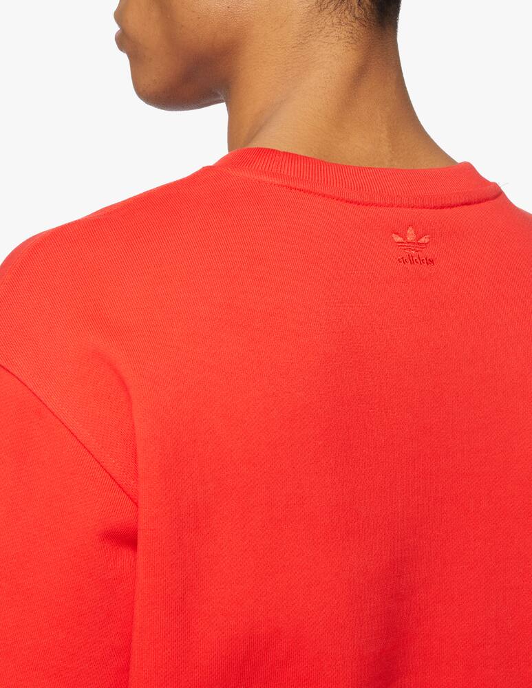 rinascente Adidas Originals Pharrel williams roundneck sweatshirt - red
