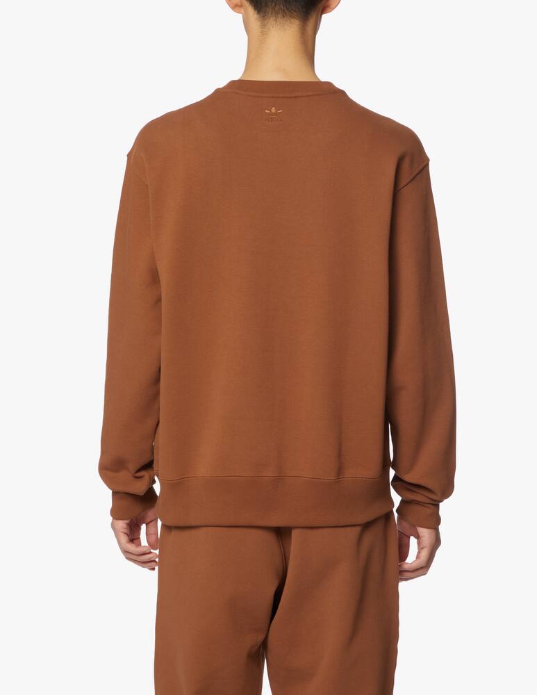 rinascente Adidas Originals Pharrel williams roundneck sweatshirt - brown