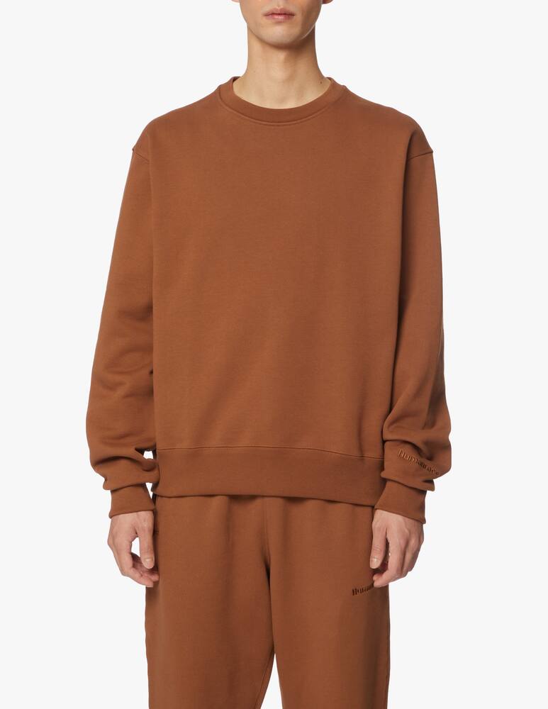 rinascente Adidas Originals Pharrel williams roundneck sweatshirt - brown