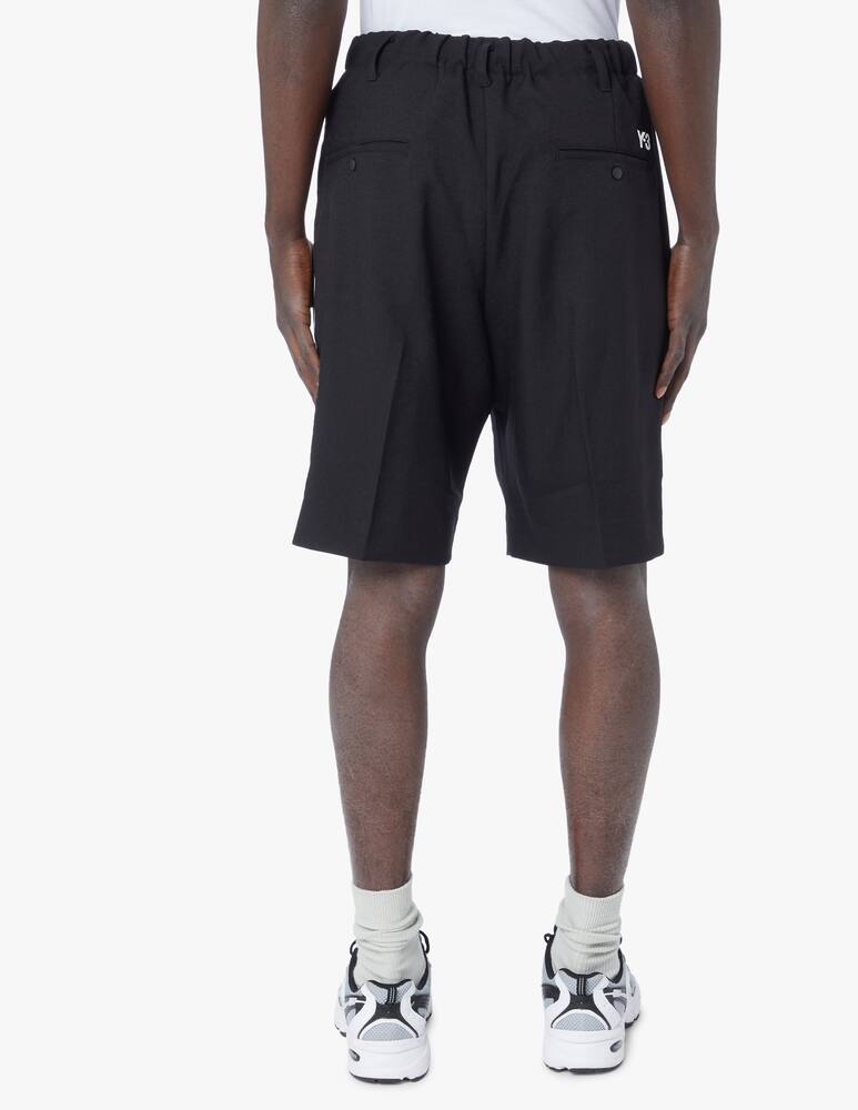 rinascente Adidas Y-3 M ch1 elegant 3 stripes shorts - black