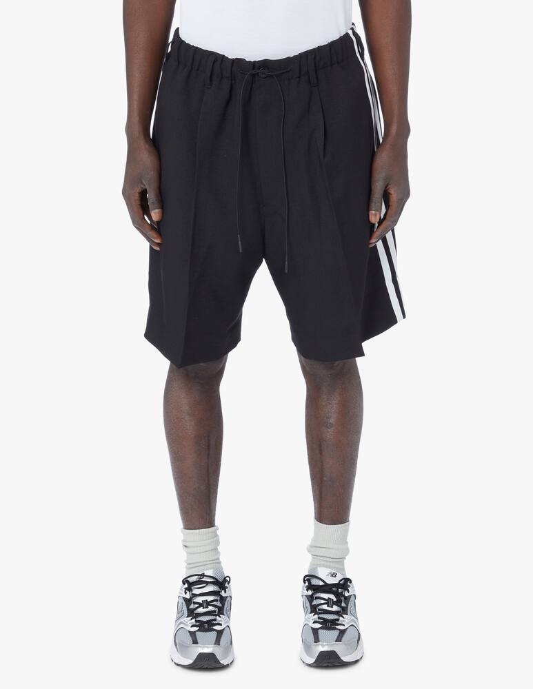 rinascente Adidas Y-3 M ch1 elegant 3 stripes shorts - black