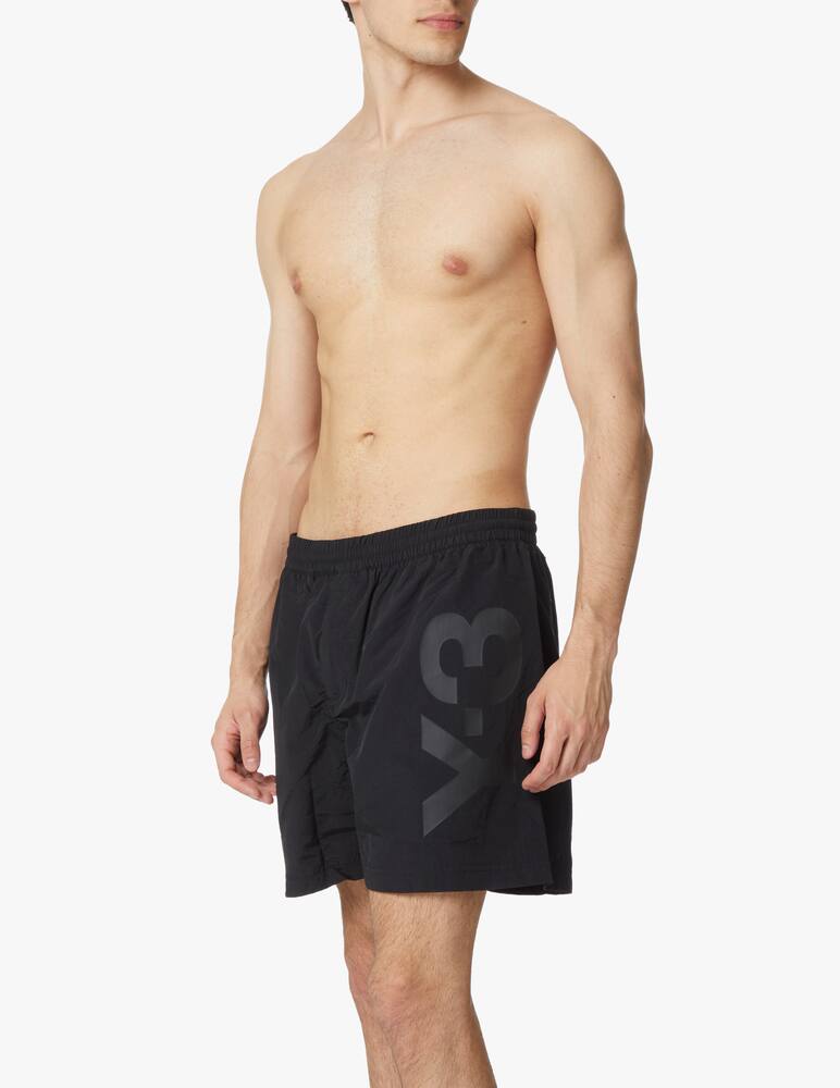 rinascente Adidas Y-3 Costume con logo - nero