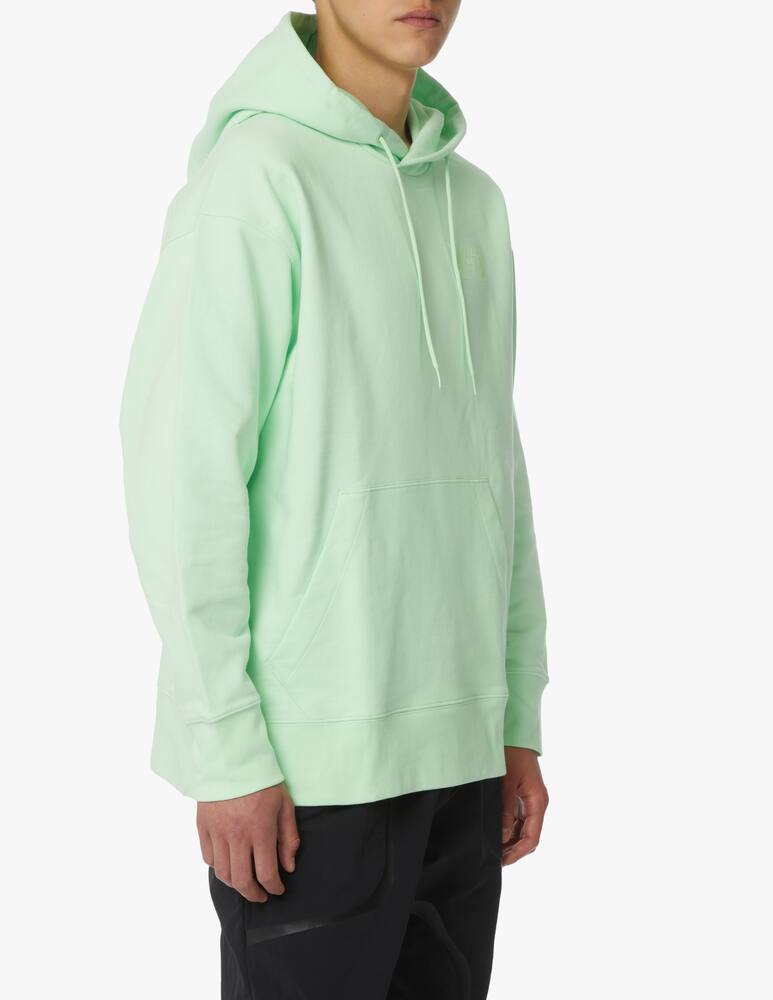 rinascente Adidas Y-3 Felpa con cappuccio classica logo frontale - verde