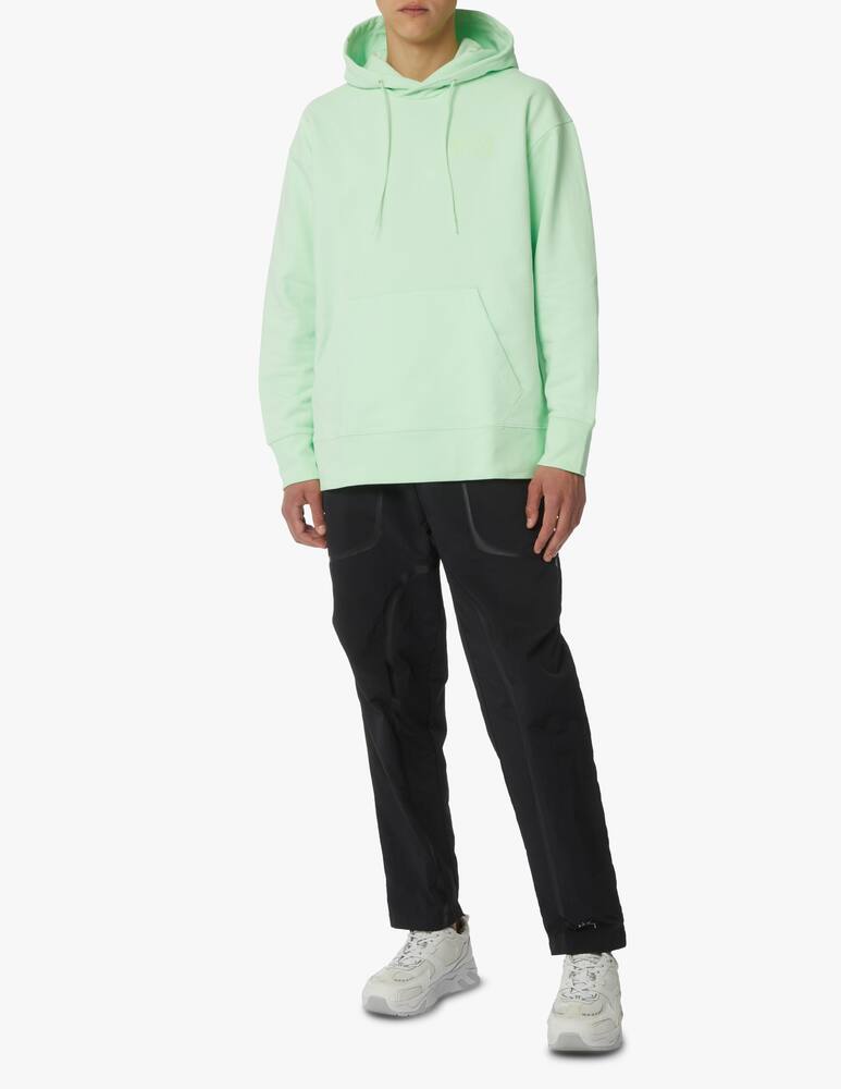 rinascente Adidas Y-3 Felpa con cappuccio classica logo frontale - verde