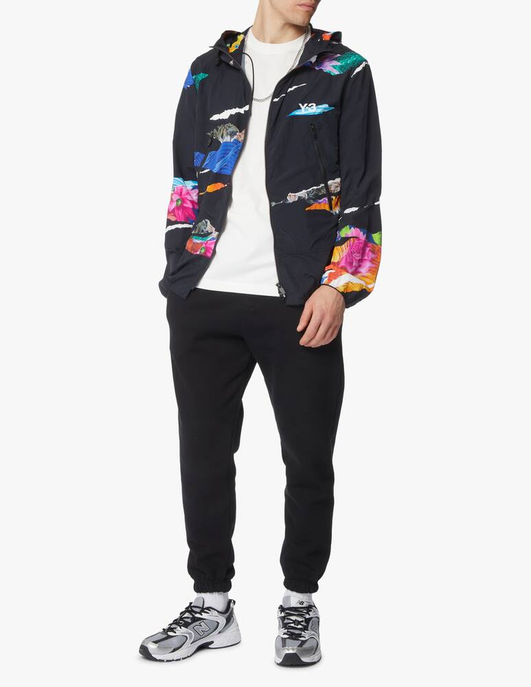 rinascente Adidas Y-3 Aop packable windbreaker - black