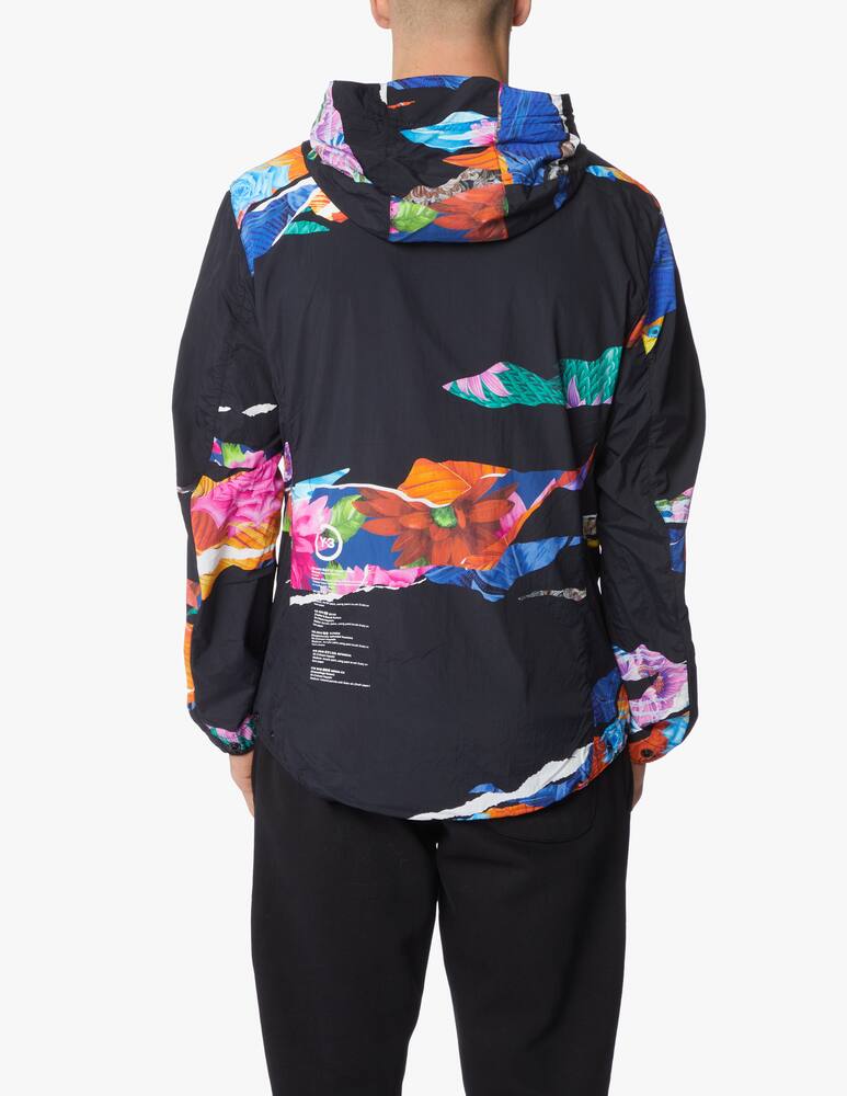 rinascente Adidas Y-3 Aop packable windbreaker - black