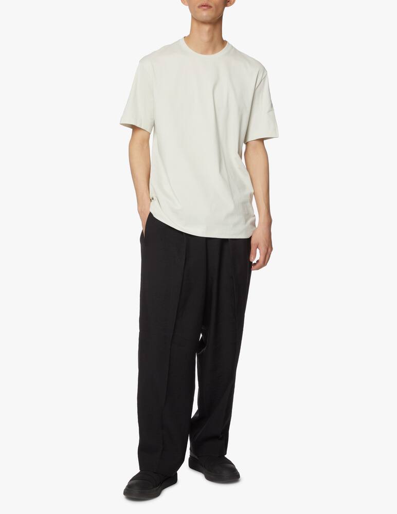 rinascente Adidas Y-3 T-shirt back logo - grey