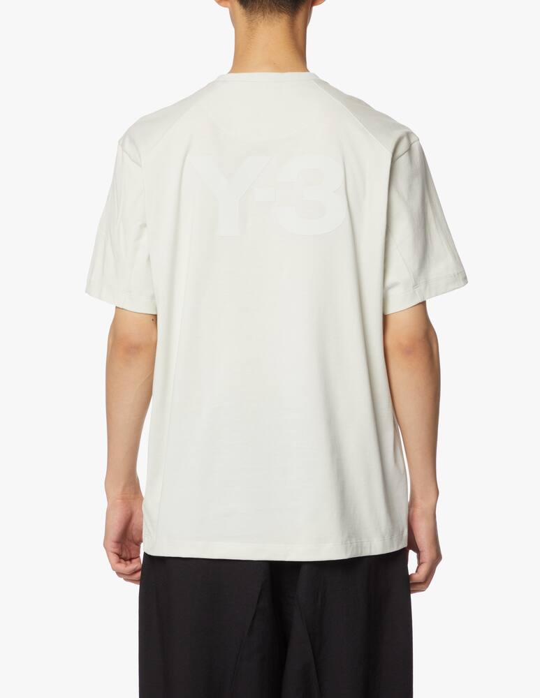 rinascente Adidas Y-3 T-shirt back logo - grey