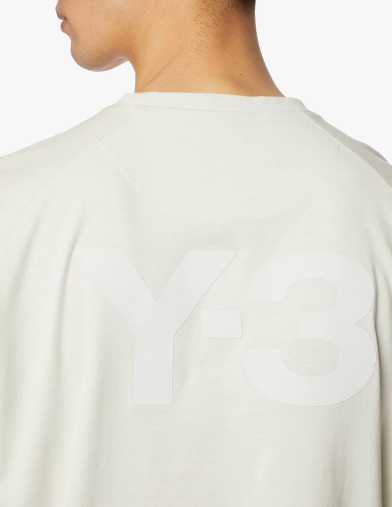 rinascente Adidas Y-3 T-shirt back logo - grey