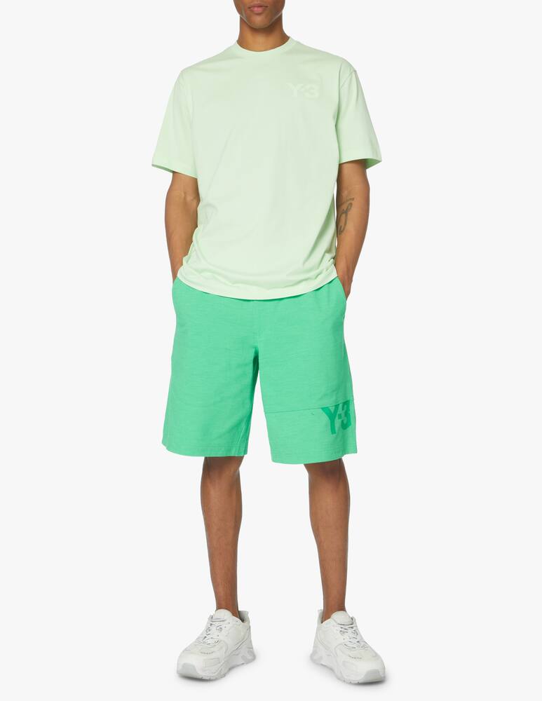 rinascente Adidas Y-3 Classic chest logo ss t-shirt - green