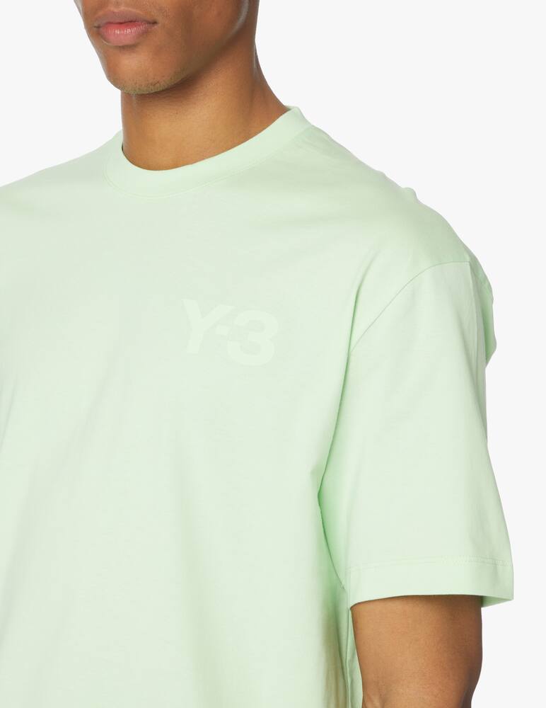 rinascente Adidas Y-3 Classic chest logo ss t-shirt - green