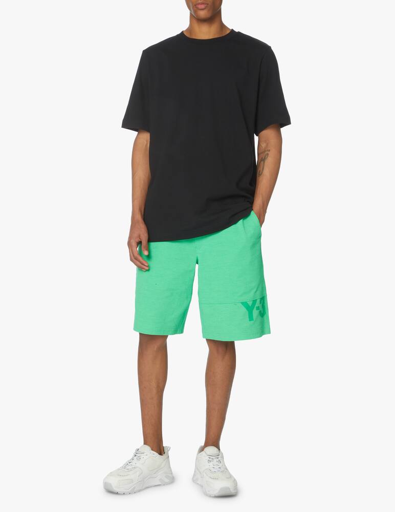 rinascente Adidas Y-3 Pantaloni corti classici heavy pique - verde