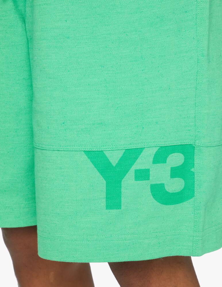 rinascente Adidas Y-3 Pantaloni corti classici heavy pique - verde