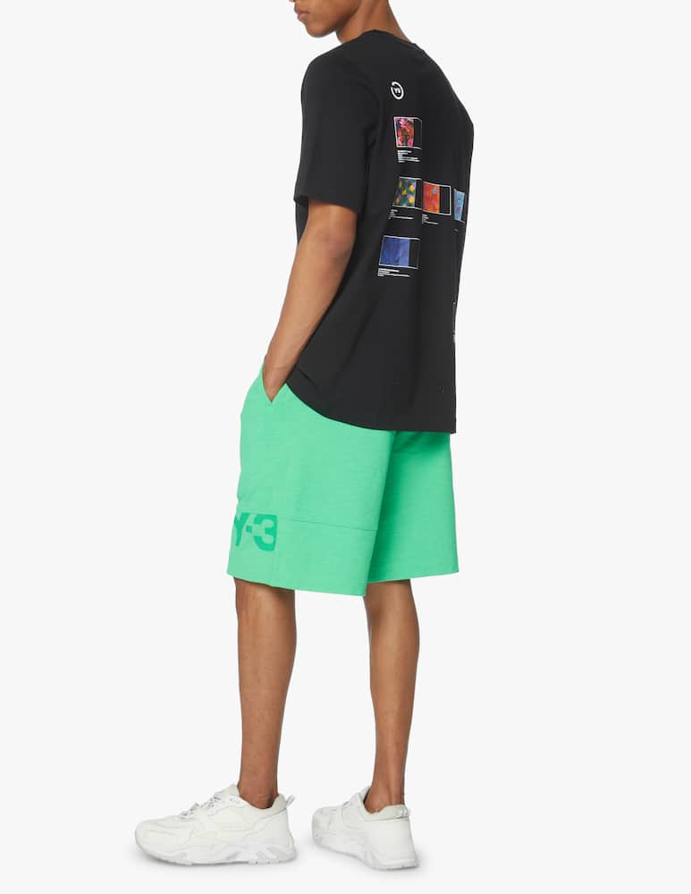 rinascente Adidas Y-3 T-shirt 20 years back printed - black