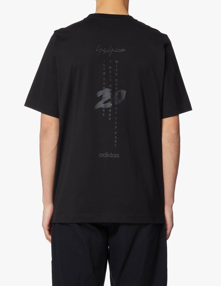 rinascente Adidas Y-3 T-shirt 20 years - black