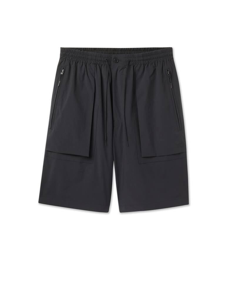 rinascente Adidas Y-3 Classic light ripstop utility shorts - black