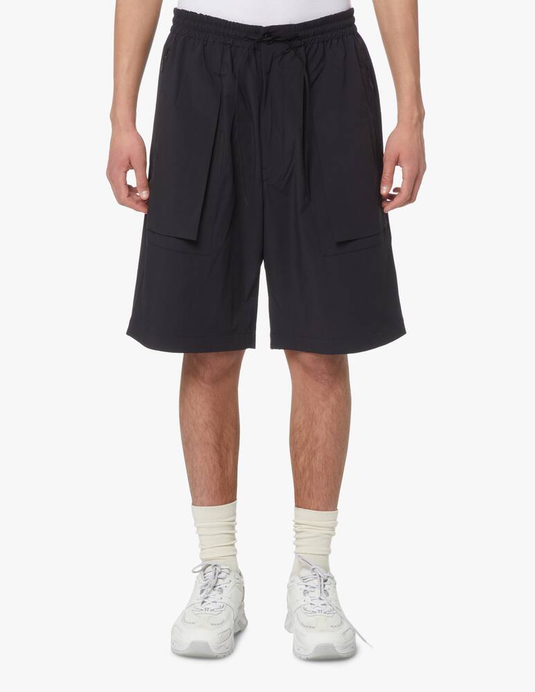 rinascente Adidas Y-3 Classic light ripstop utility shorts - black