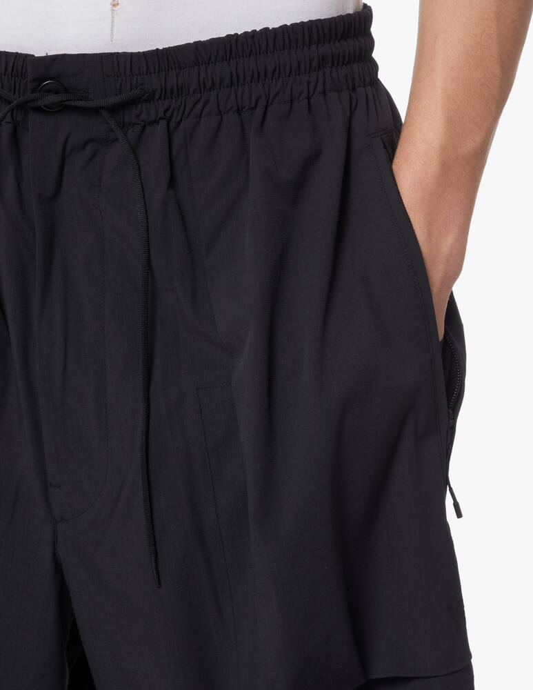 rinascente Adidas Y-3 Classic light ripstop utility shorts - black