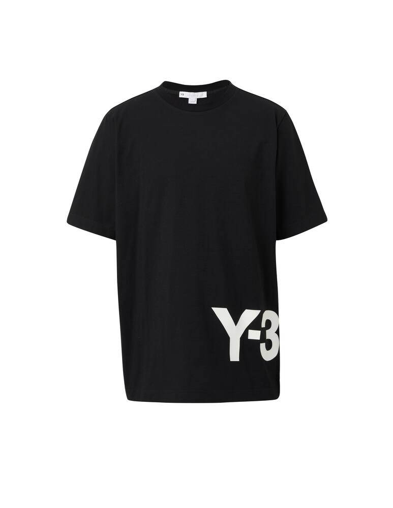 rinascente Adidas Y-3 T-shirt large logo - black