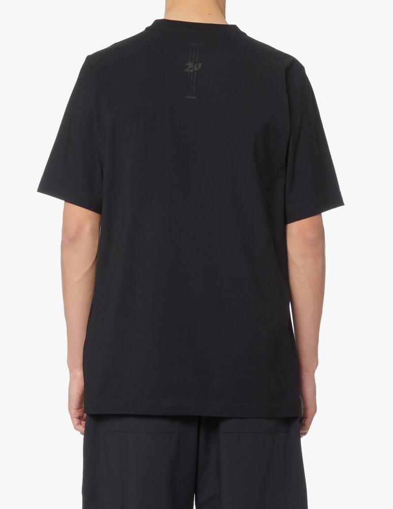 rinascente Adidas Y-3 T-shirt large logo - black