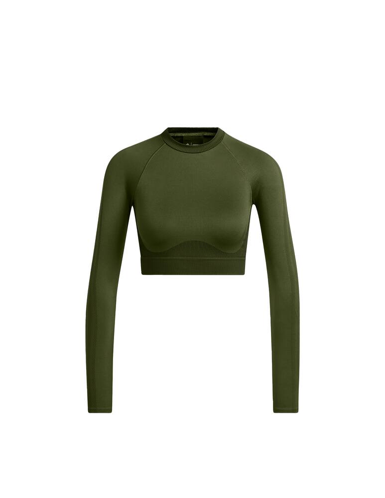 rinascente Adidas Originals Ivy Park crop top - green