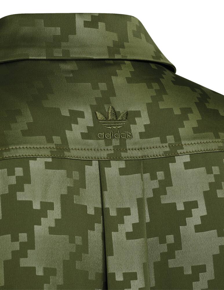 rinascente Adidas Originals Camicia in satin Ivy Park - verde