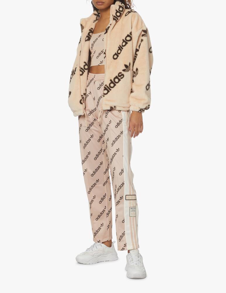 rinascente Adidas Originals Faux fur jacket - pink