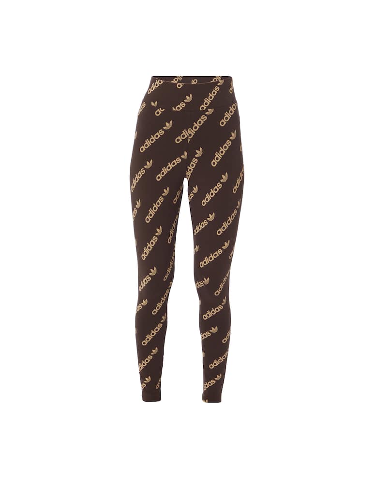 rinascente Adidas Originals Cotton sports leggings - brown