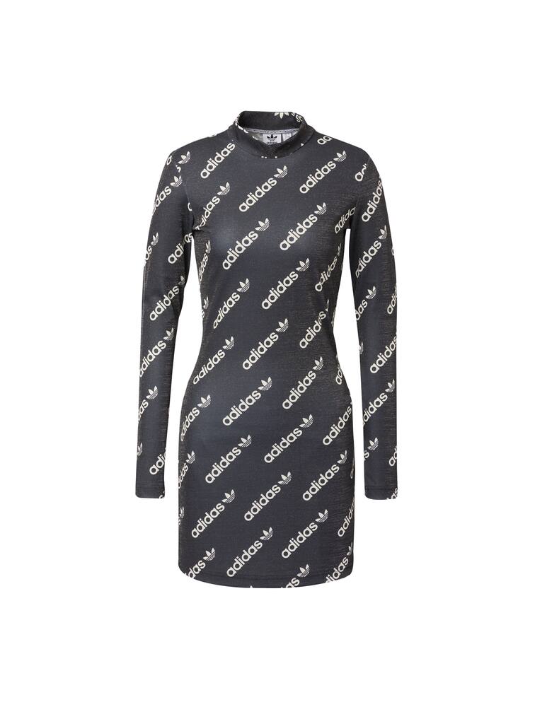 rinascente Adidas Originals Vestito corto con maniche lunghe - nero