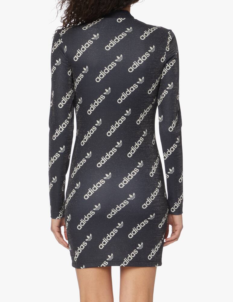 rinascente Adidas Originals Vestito corto con maniche lunghe - nero