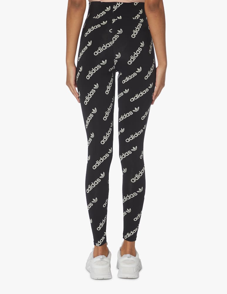 rinascente Adidas Originals Leggings sportivi in cotone - nero