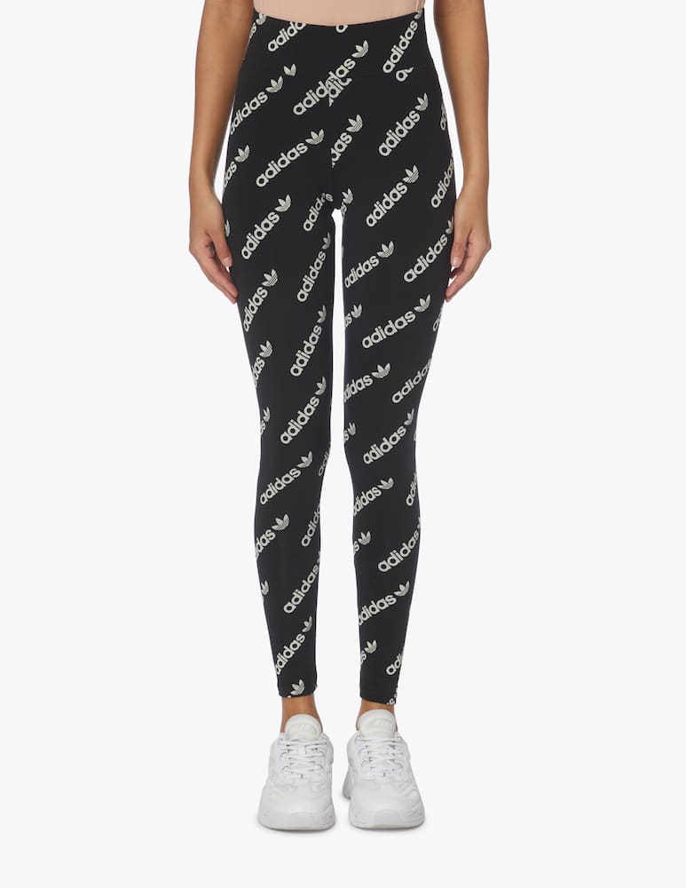 rinascente Adidas Originals Leggings sportivi in cotone - nero