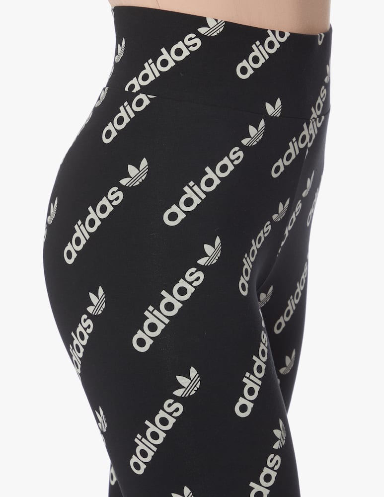 rinascente Adidas Originals Leggings sportivi in cotone - nero