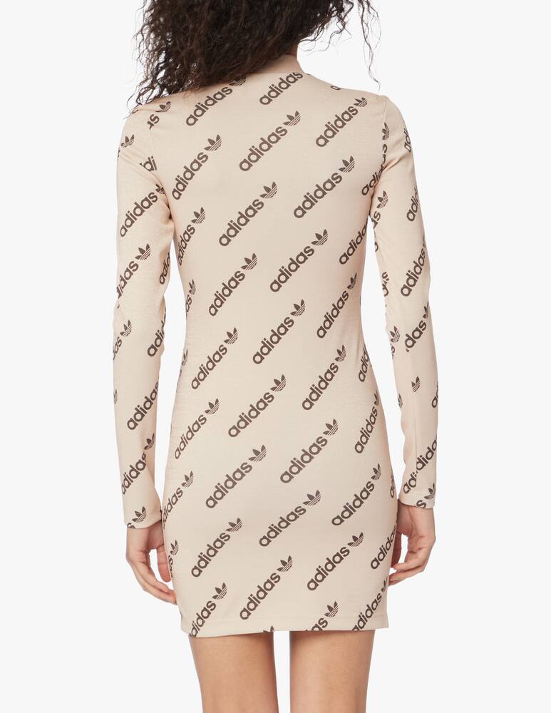 rinascente Adidas Originals Short dress with long sleeves - pink