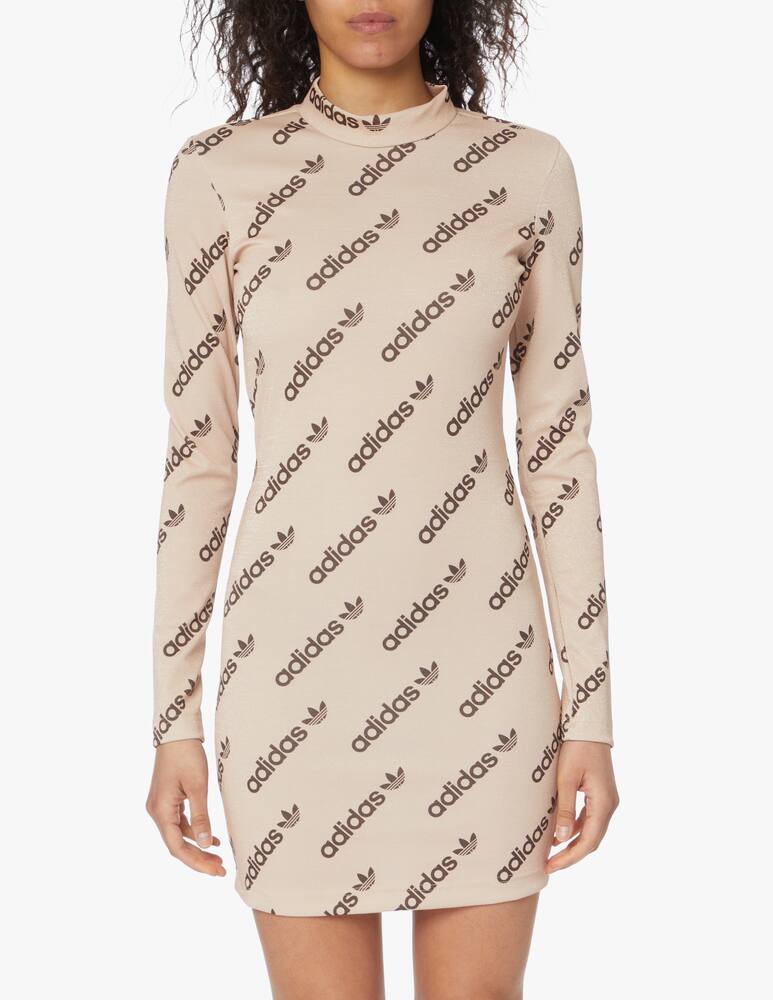 rinascente Adidas Originals Short dress with long sleeves - pink