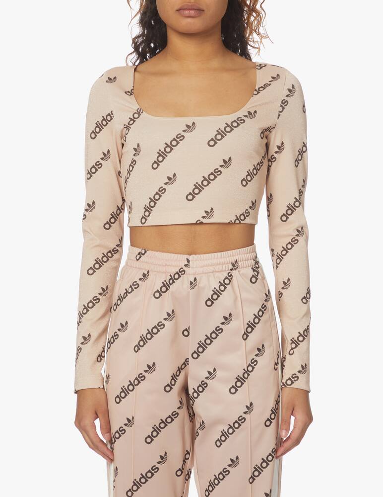 Adidas Originals Long-sleeved tee - pink - picture 1 Adidas Originals Long-sleeved tee - pink - picture 1