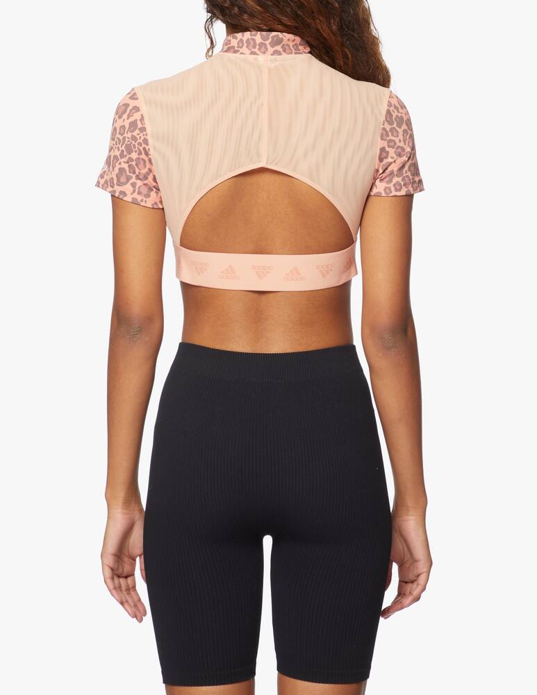 rinascente Adidas Originals T-shirt corta con zip Hyperglam