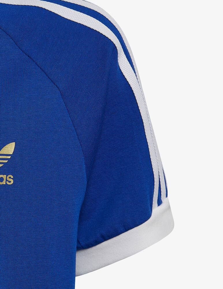 rinascente Adidas Originals T-shirt in cotone con logo - Blu