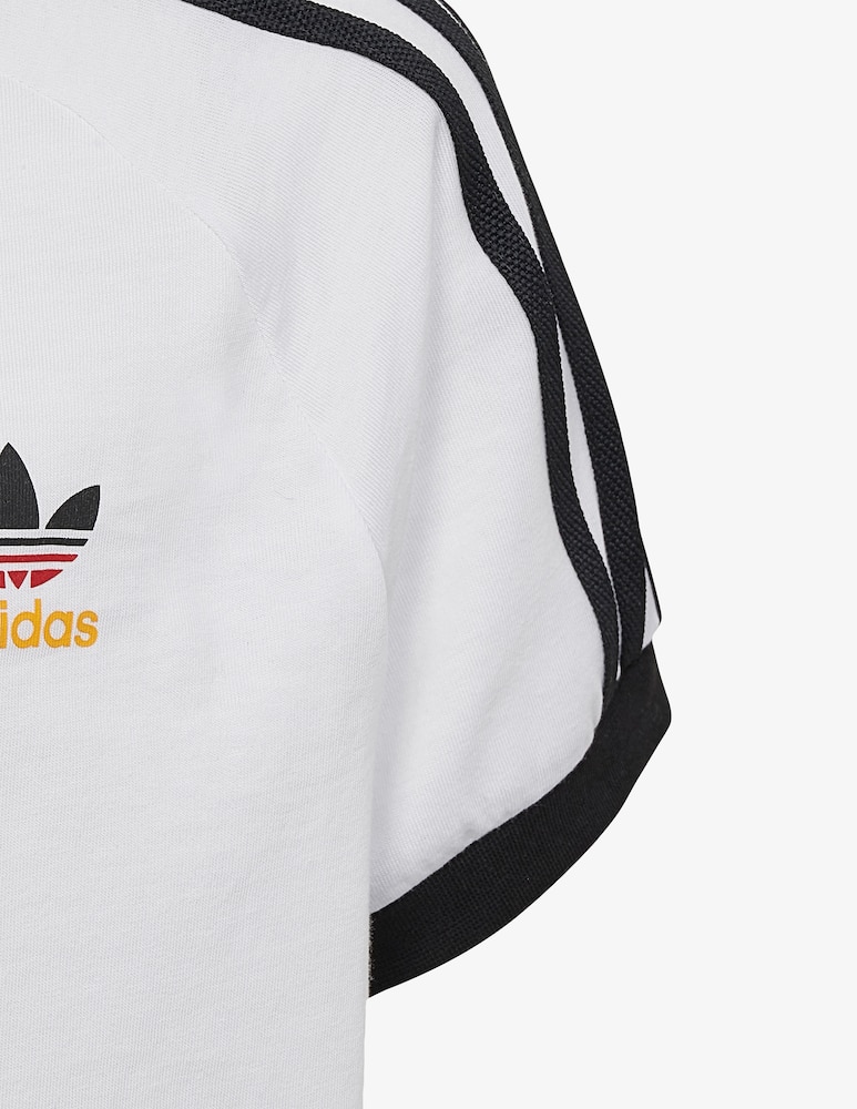 rinascente Adidas Originals Cotton stripes t-shirt - White