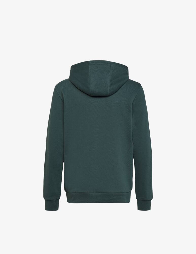 Adidas Originals Felpa in cotone trefoil - Verde - immagine 3 Adidas Originals Felpa in cotone trefoil - Verde - immagine 3