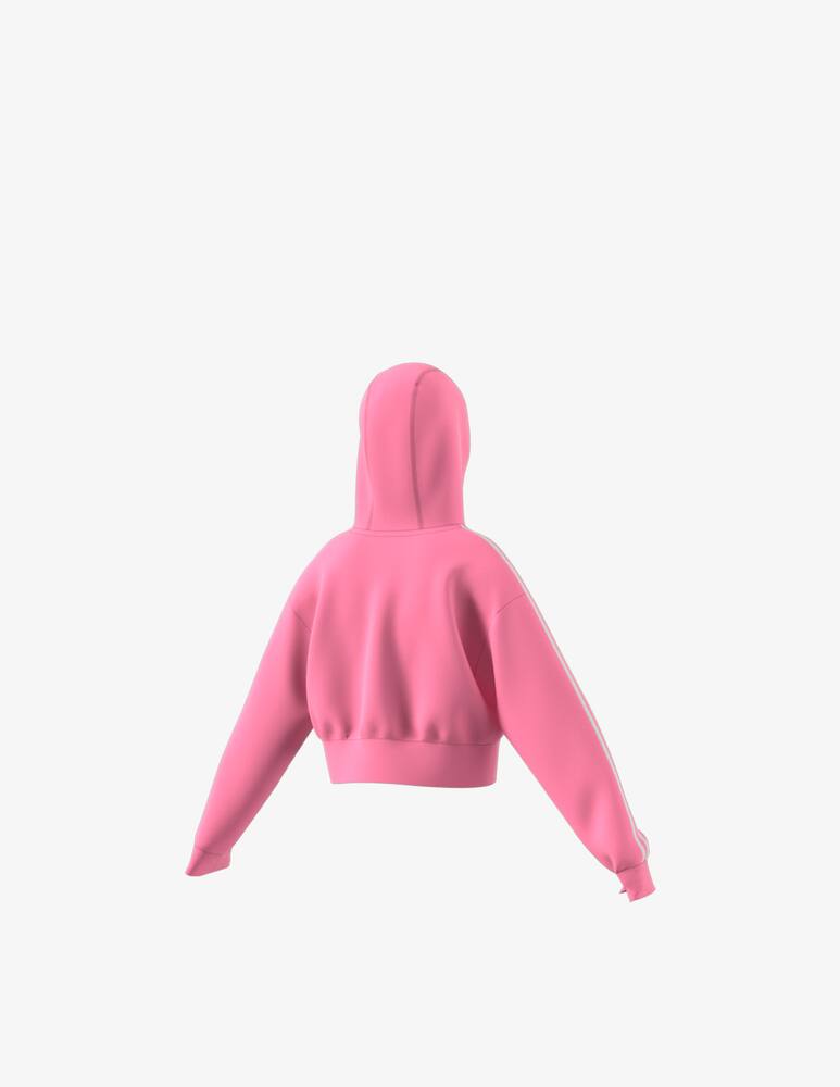 rinascente Adidas Originals Cotton cropped hoodie - Pink