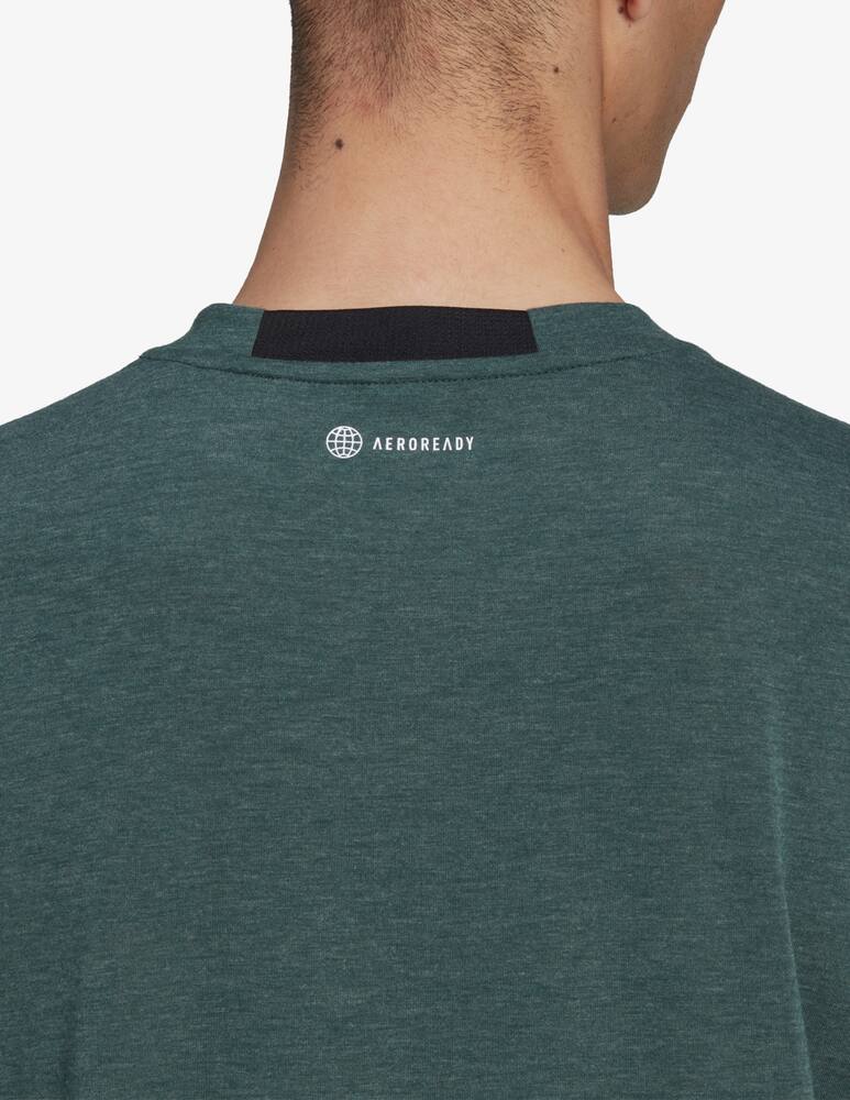 Adidas Performance Technical fabric t-shirt - Green - picture 4 Adidas Performance Technical fabric t-shirt - Green - picture 4