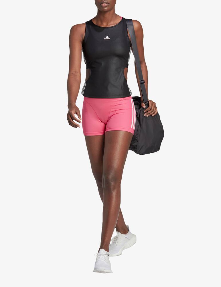 rinascente Adidas Originals Leggings 7/8 Hyperglam 3 stripes - Rosa