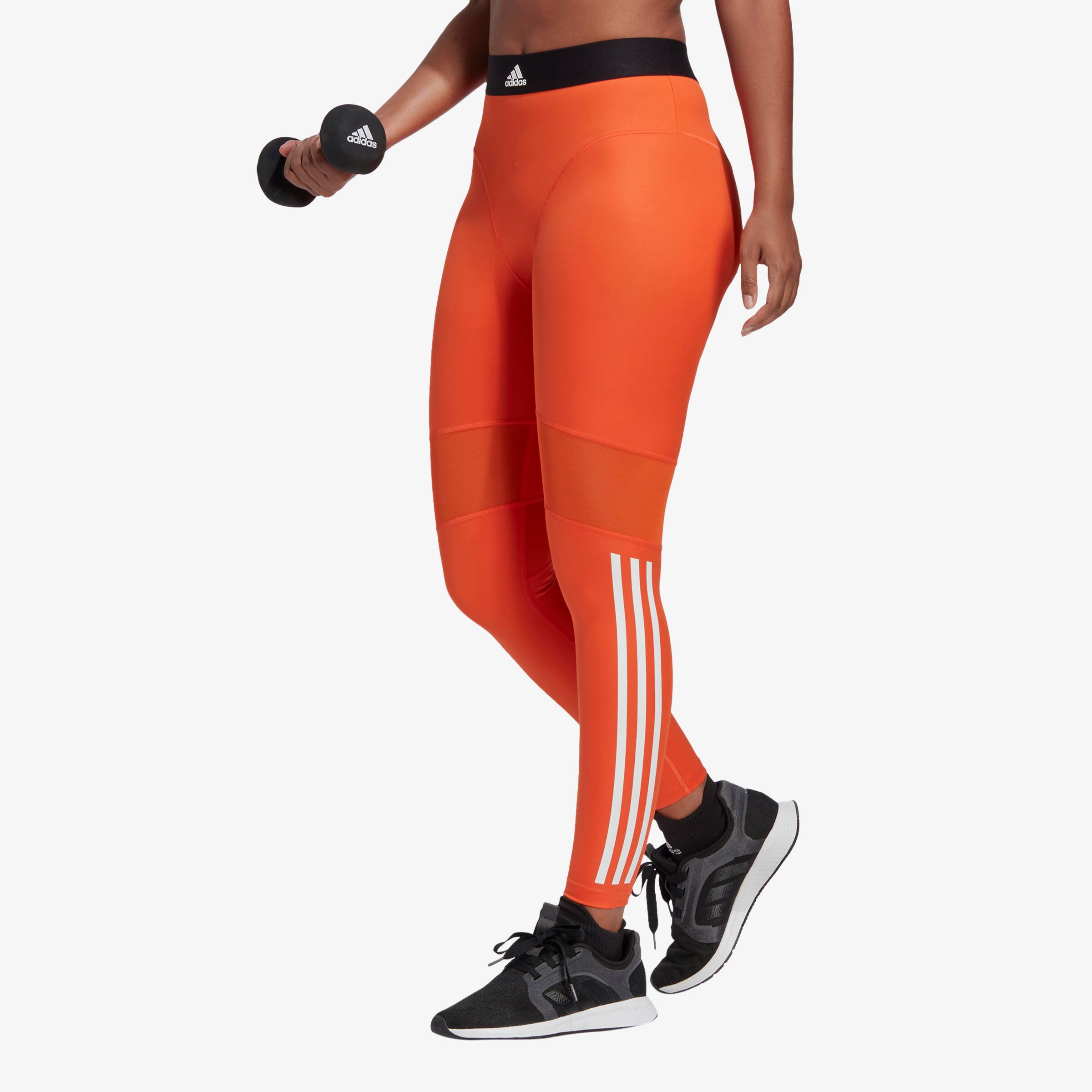 adidas leggings orange