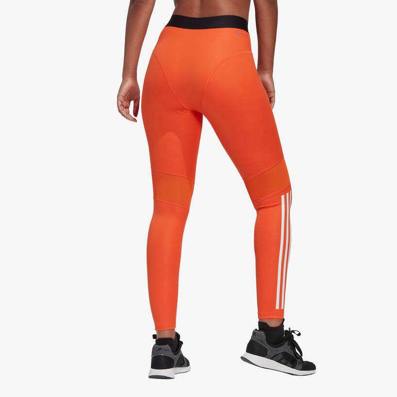rinascente Adidas Originals 7/8 Hyperglam 3 stripes leggings - Orange