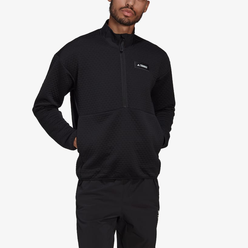 rinascente Adidas Performance Utilitas zipped pile - Black