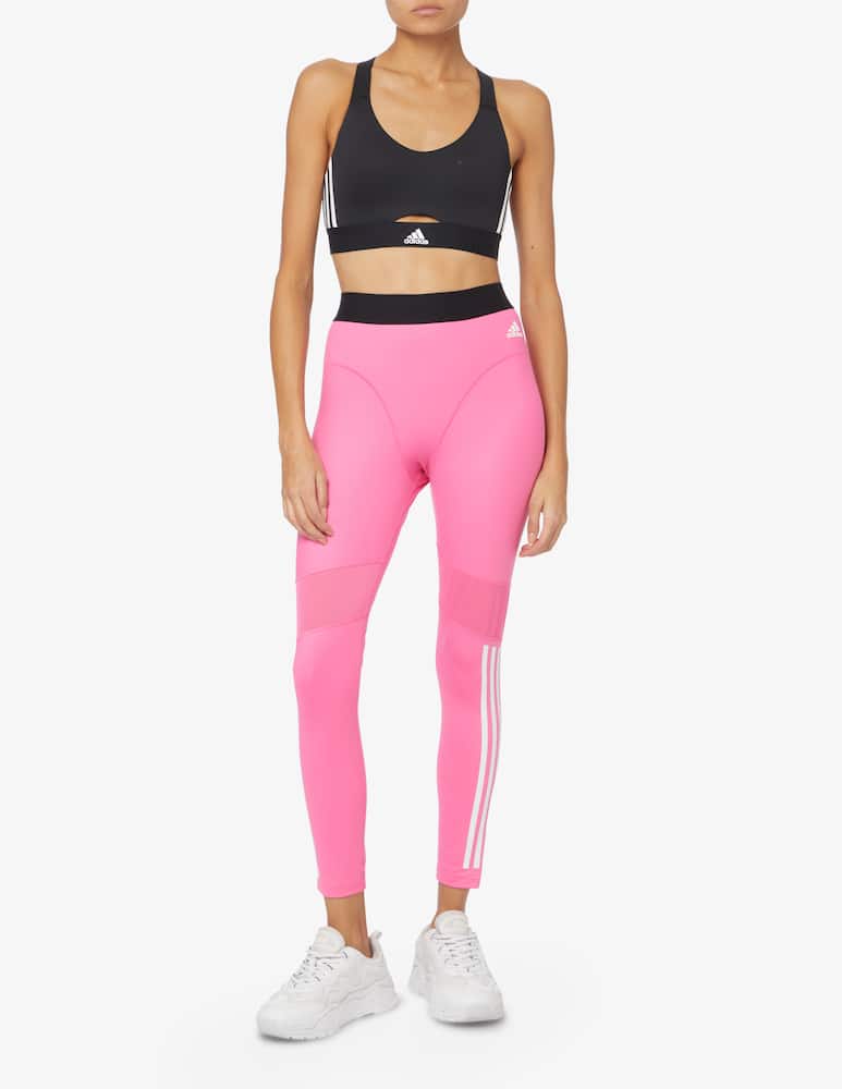 rinascente Adidas Originals 7/8 Hyperglam 3 stripes leggings - Pink