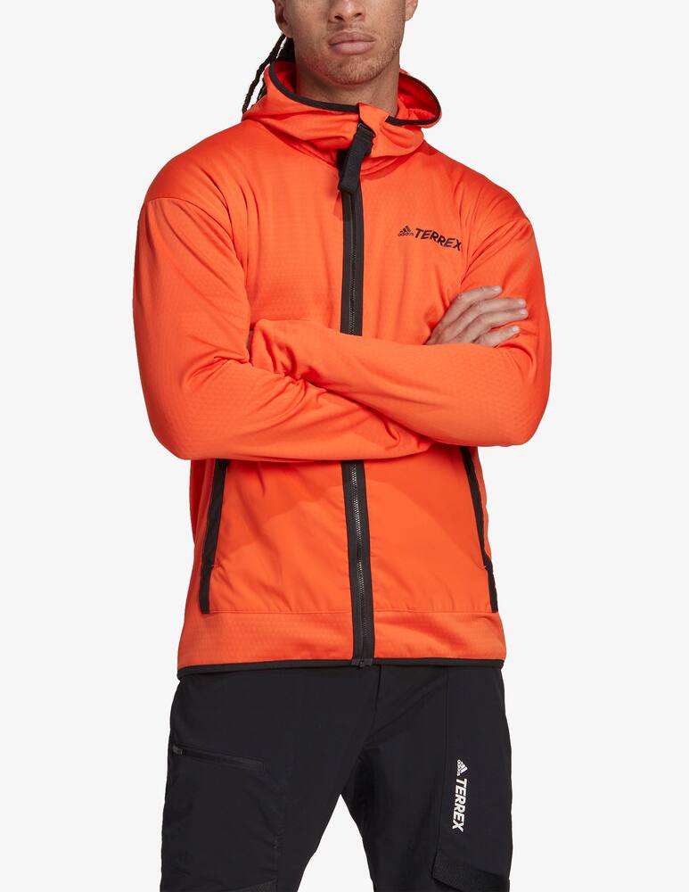 rinascente Adidas Performance Txfleece hooded jacket - Orange